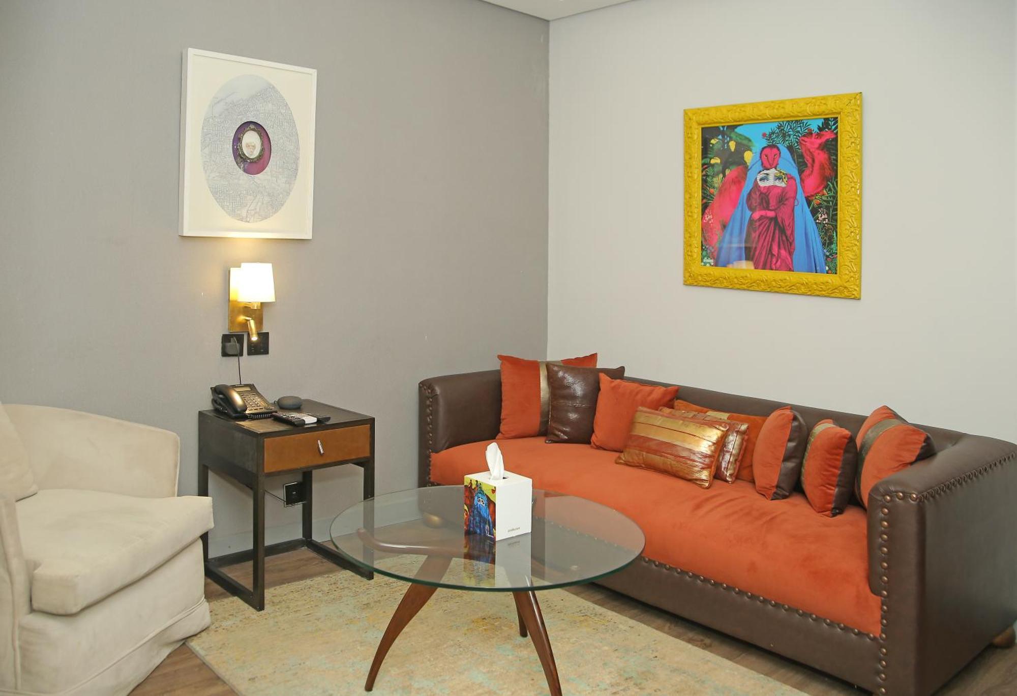 Ambiance Boutique Art Hotel לאהור חדר תמונה A room at the hotel