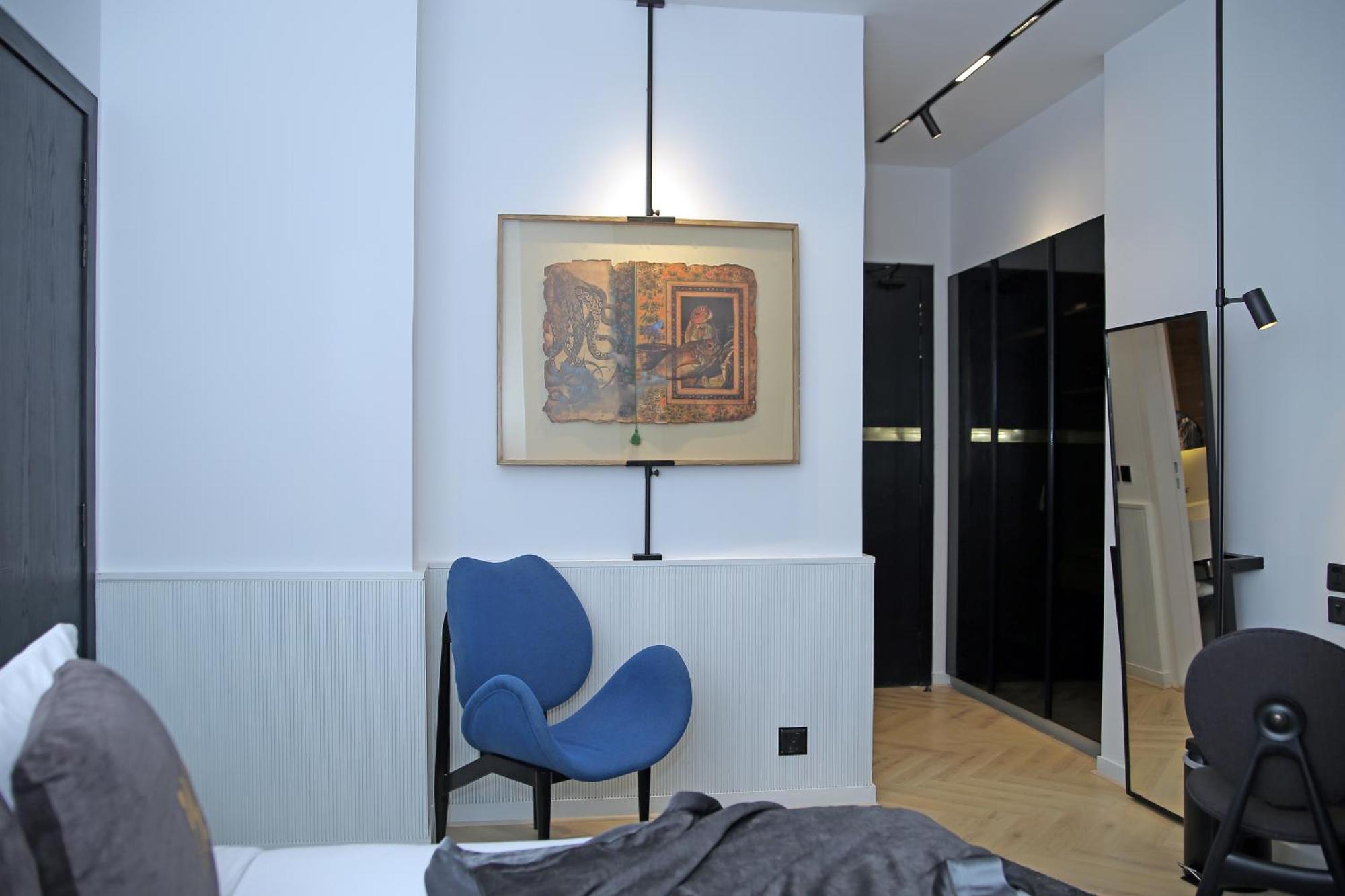 Ambiance Boutique Art Hotel לאהור חדר תמונה Track lighting