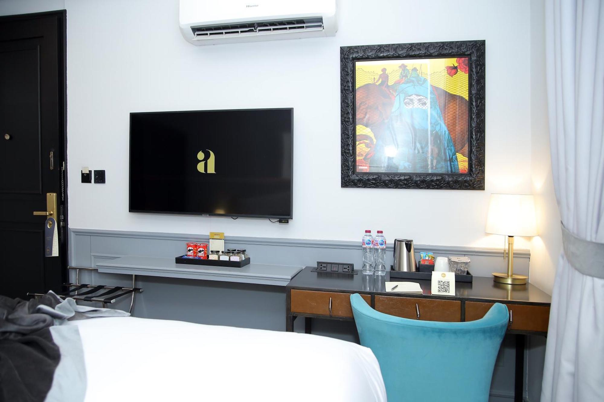 Ambiance Boutique Art Hotel לאהור חדר תמונה A room at the hotel